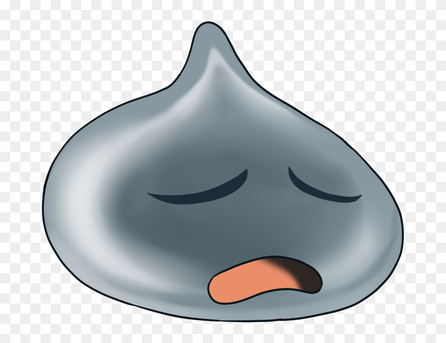 Sleeping Blob Clipart