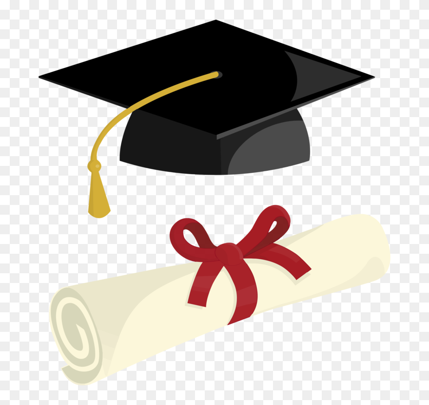 Art,cap,diploma - Cap Clipart Graduation - Png Download