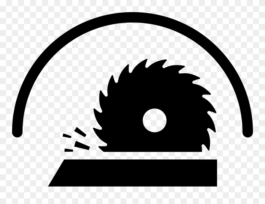 Circular Saw Blade Line Art Clipart (5563038) PinClipart