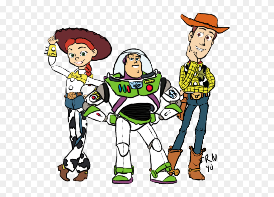Toy Story Clipart Woody Drawing - Toy Story Woody Drawing - Png Download