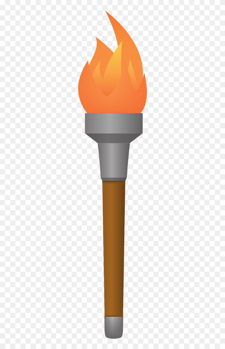 Transparent Torch Vector Png - Column Clipart