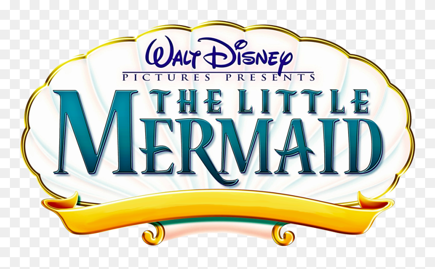 Little Mermaid Miscellaneous Clipart - Little Mermaid Logo Png Transparent Png