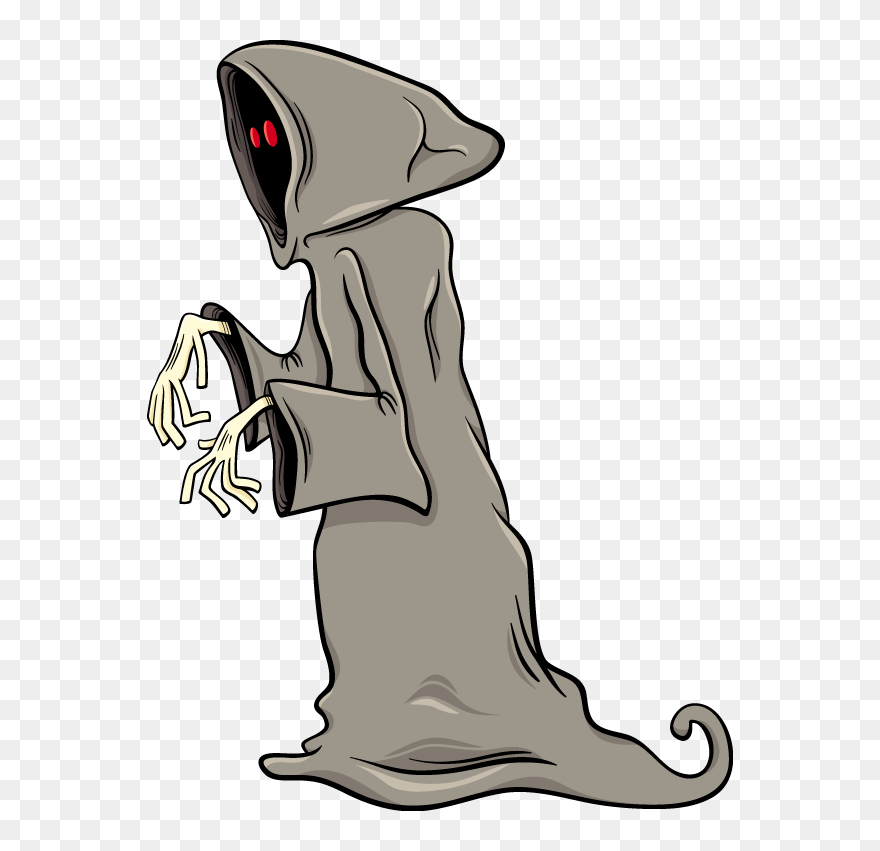 Ghost Cartoon Illustration - Imagenes De Fantasmas Animados Clipart