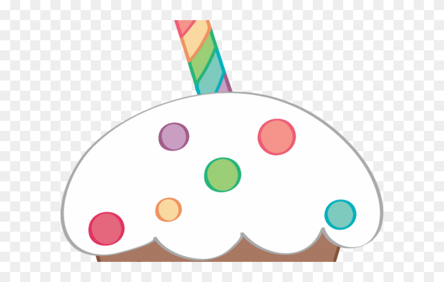 Transparent Birthday Cupcake Clipart - Circle - Png Download