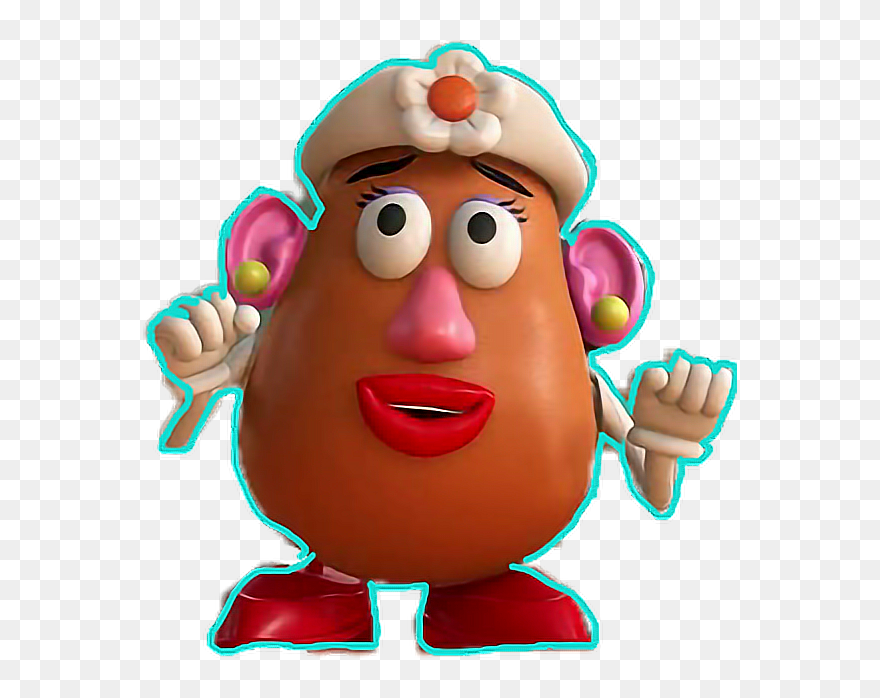 #mrs Potato Head #señora Cara De Papa#freetoedit - Mrs Potato Head Clipart - Png Download