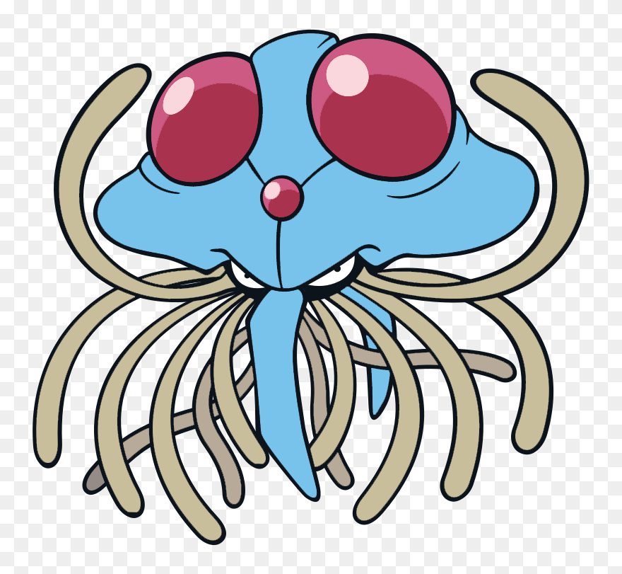 Transparent Kingdra Png - Tentacruel Dream World Clipart