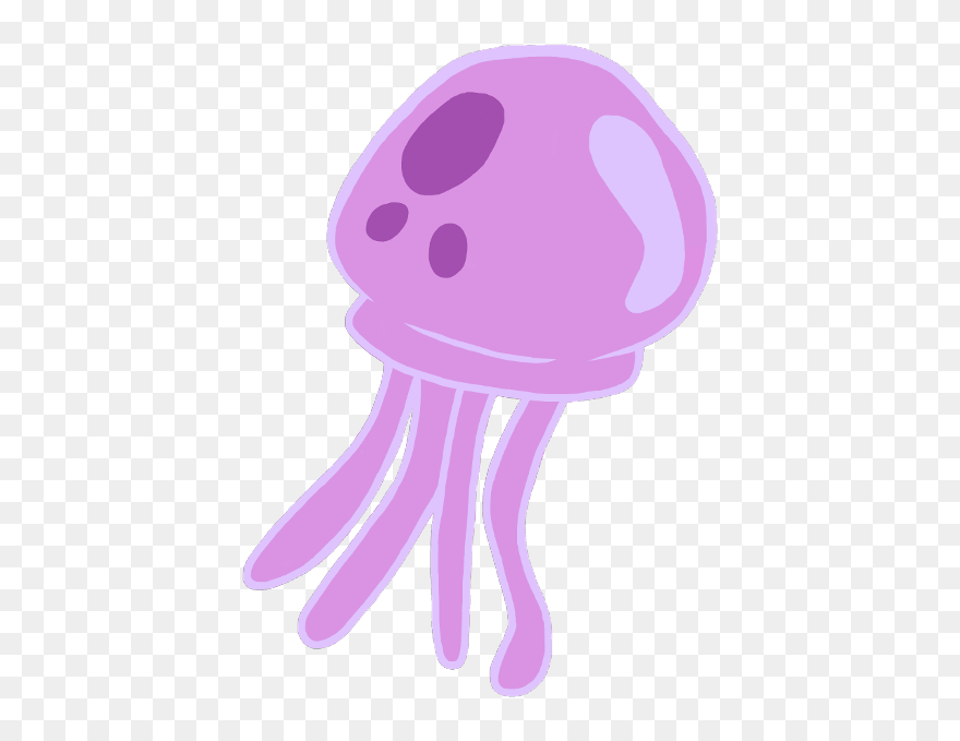 Spongebob Jellyfish Transparent Background Clipart