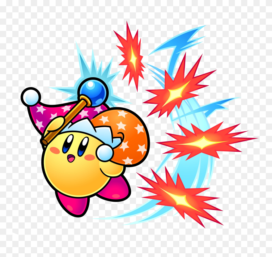 Beam Kirby Super Star Ultra Clipart