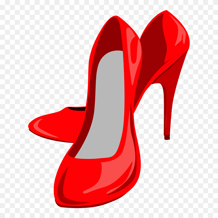 High Heels Shoes Clipart - Red High Heels Clipart - Png Download