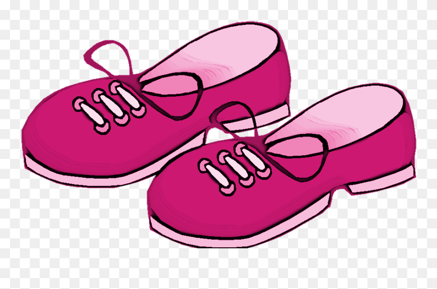 Sneakers Library Download Tied Huge Freebie - Girl Shoes Clipart - Png Download