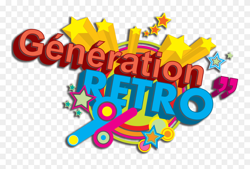 Generation Retro Clipart