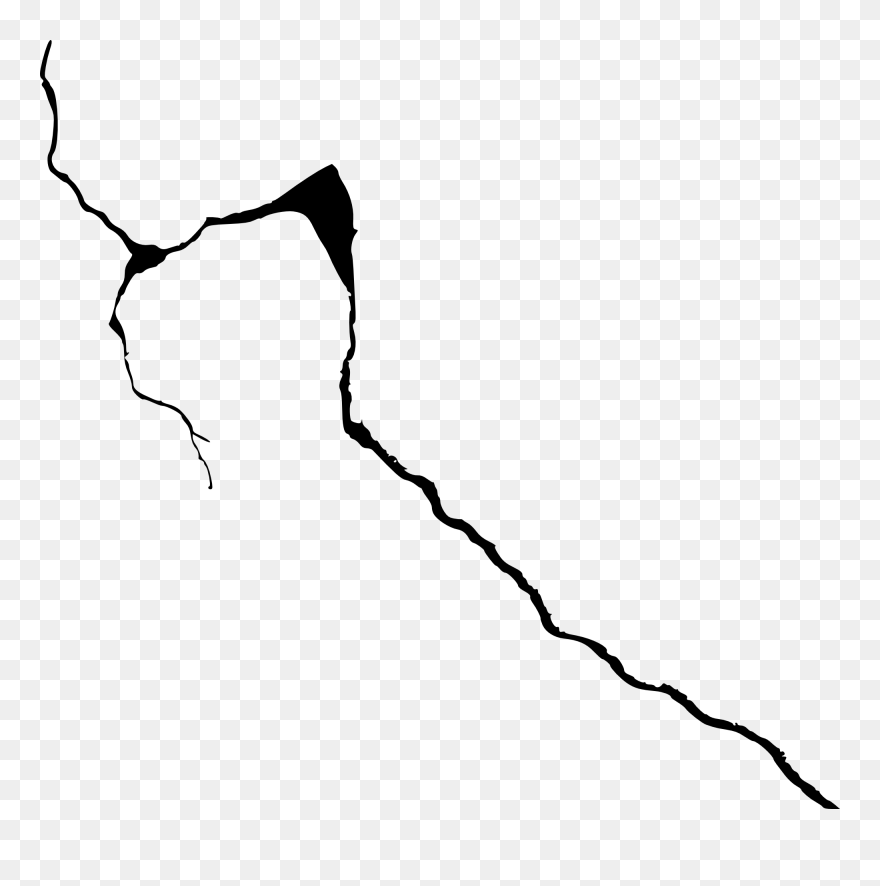 Wall Crack Download Free Clipart With A Transparent - Transparent Background Cracks On Wall Png