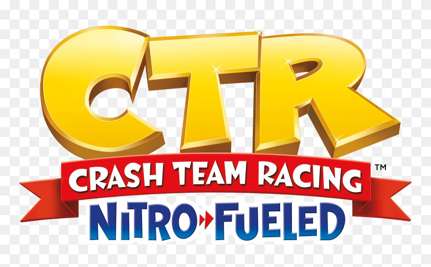 Crash Team Racing Font Clipart