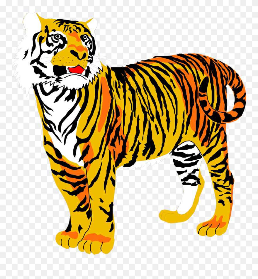 Tigers Free Stock Photo - Tiger Clipart Transparent Background - Png Download