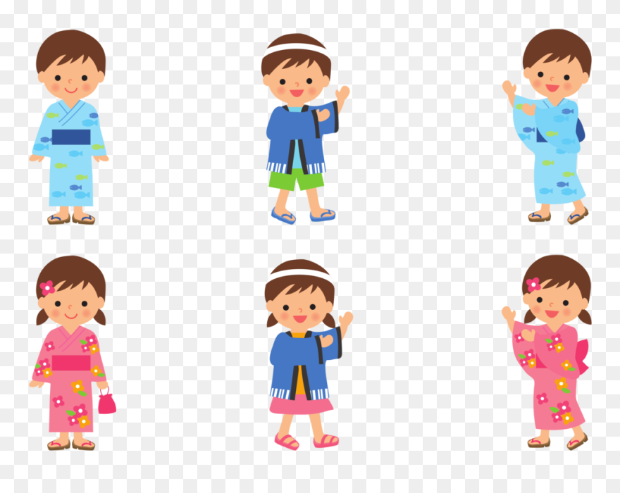 Yukata Clipart - Png Download