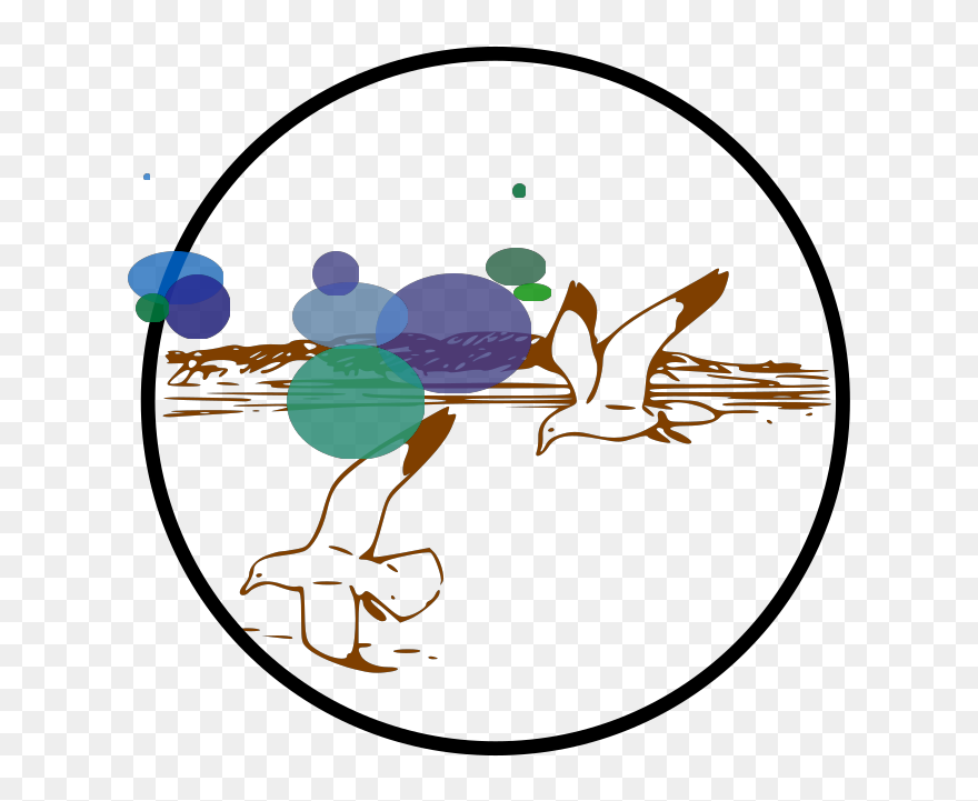 Ocean Svg Clip Arts - Circle - Png Download