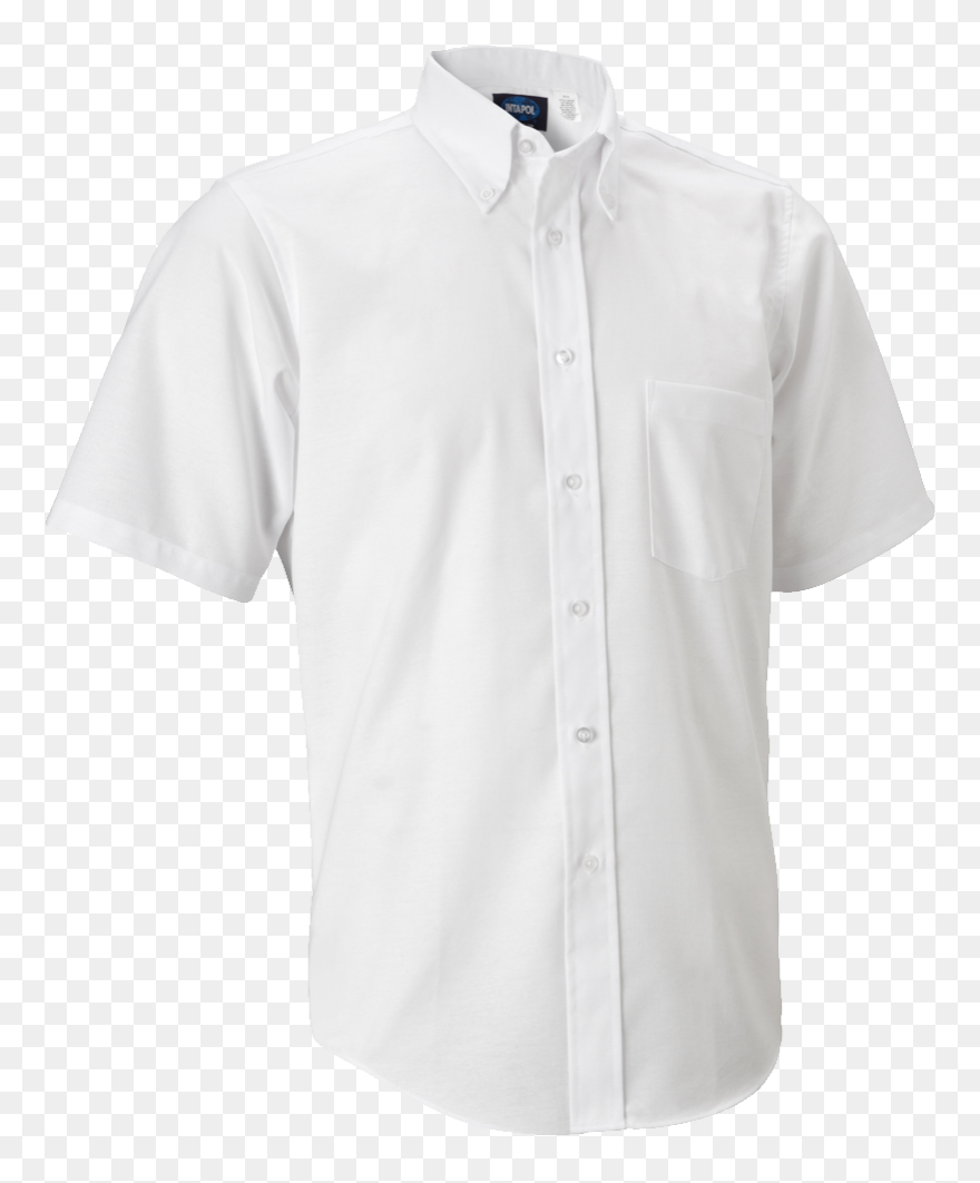 Transparent Dress Up Clothes Clipart - Plain White Golf Shirts - Png Download