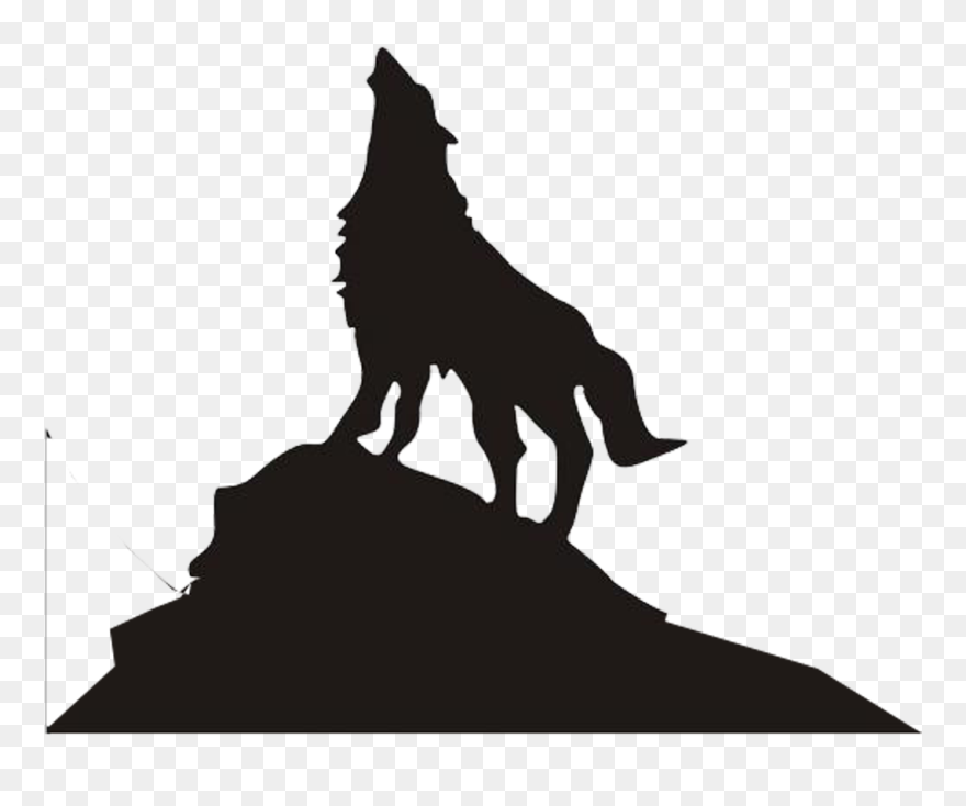 Dog Arctic Wolf Dire Wolf Eastern Wolf Black Wolf - Full Moon Wolf Gif Clipart