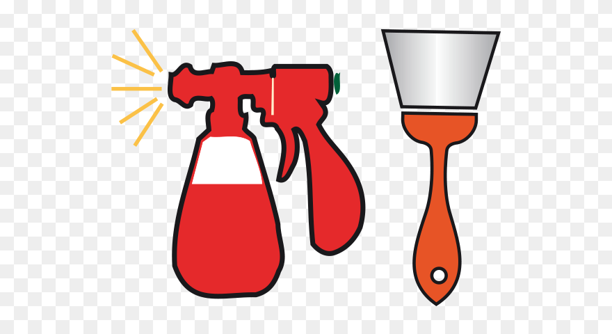 Application Tools - Varnish Cartoon Clipart