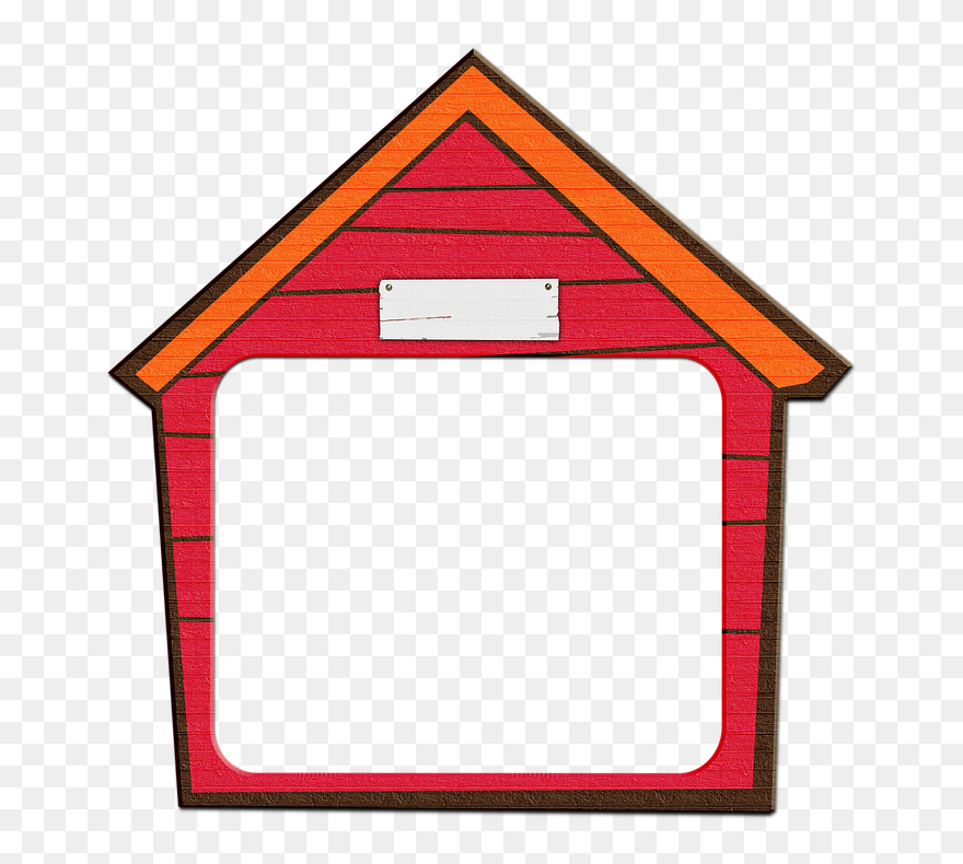 House Clip Art Frame - Png Download