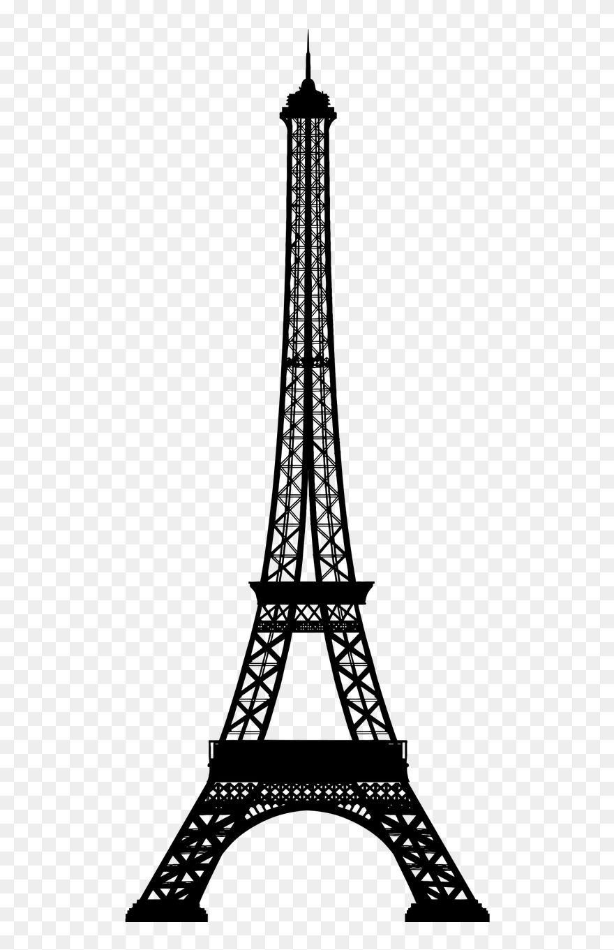 Eiffel Tower Illustration Vector Clipart