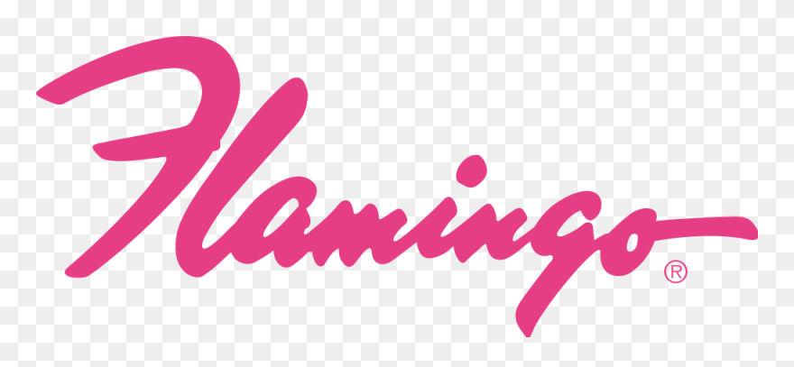 Las Vegas Clipart Text - Flamingo Las Vegas Logo - Png Download