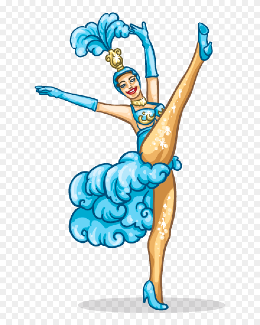 Vegas Showgirl Png Clipart