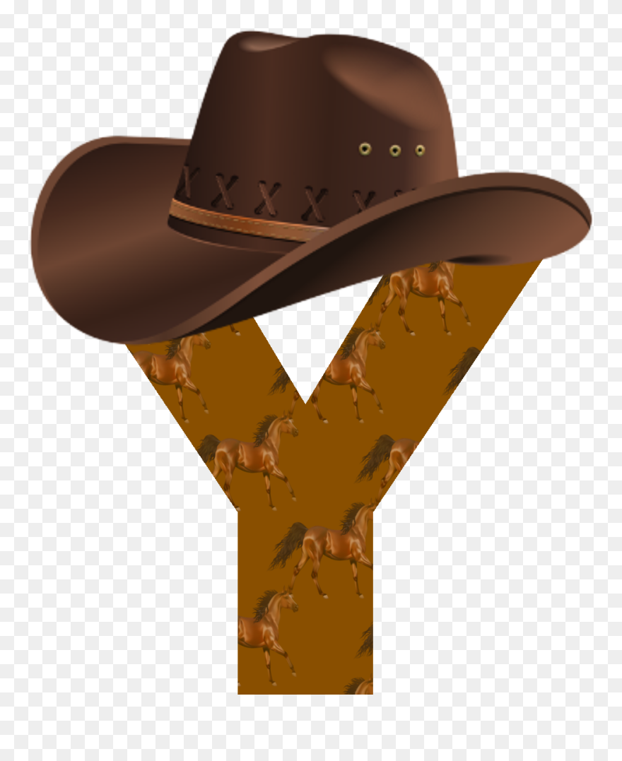 Free Download Cowboy Hat Clipart Cowboy Hat Horse - Baby Cowboy Boots And Hat Transparent Background - Png Download