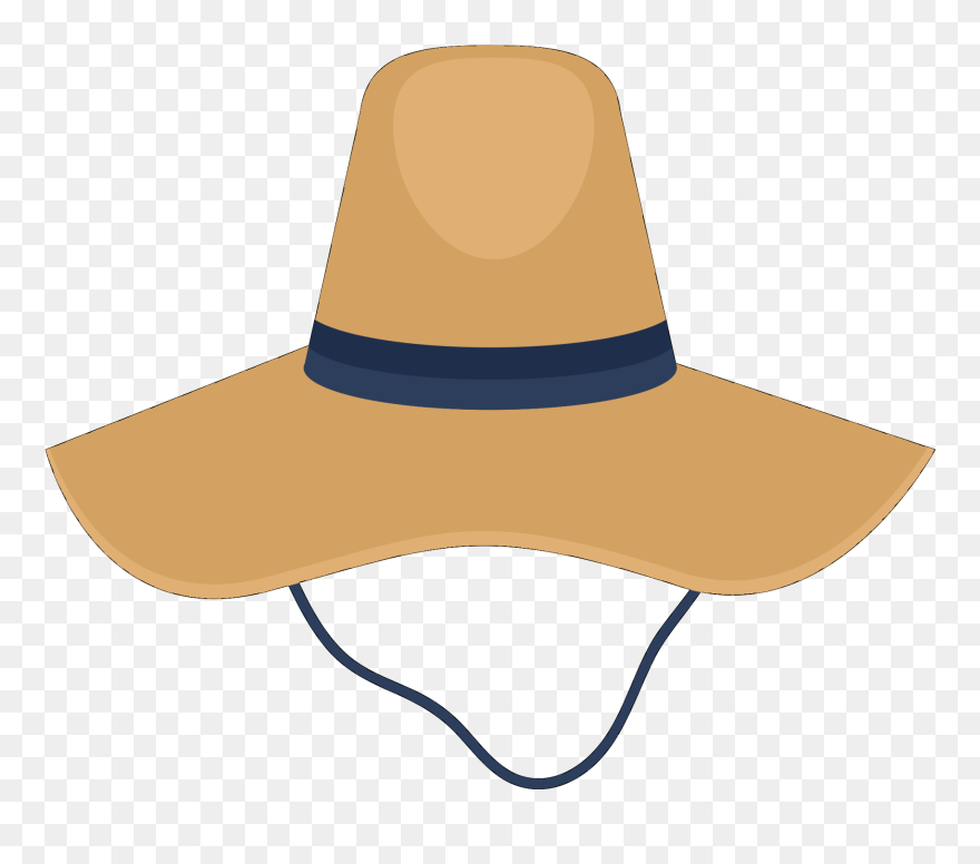 Fedora Cowboy Hat Clip Art Product Design - Png Download