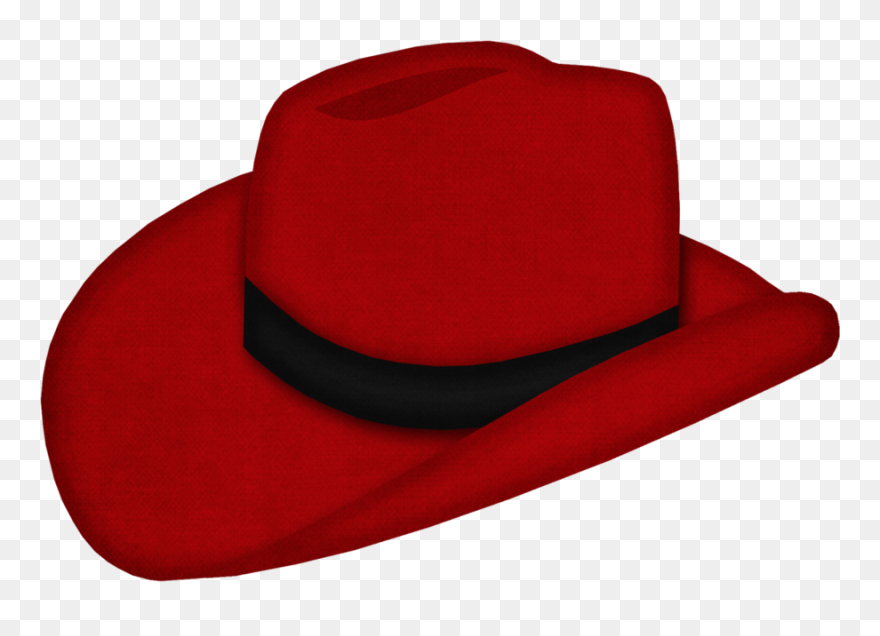 Pin By Toni Aikman On Cute Clipart - Transparent Red Cowboy Hat - Png Download