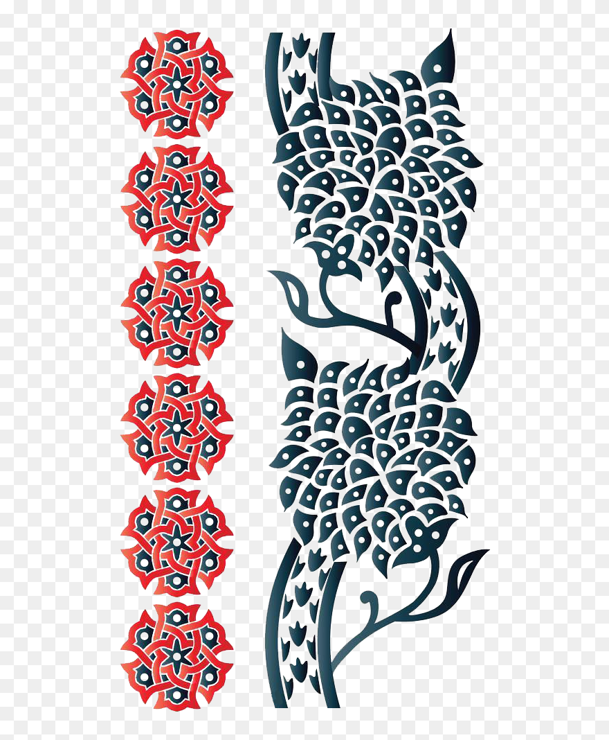 And Elements Features Patterns Principles Decoration - Small Islamic Design Elements Clipart