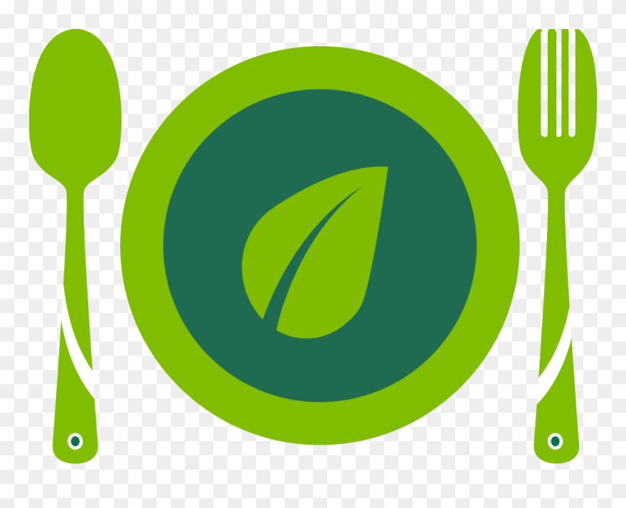 Graphic Of A Plate With Fork And Knife - Yavuz Sultan Selim Mosque Clipart
