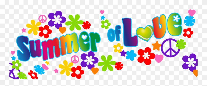 Transparent Summer Fun Clipart - Summer Of Love Banner - Png Download