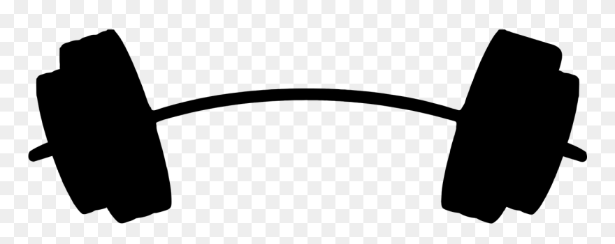 Barbell, Weight, Pump Iron, Fitness, Gym, Exercise, - Merry Fitmas And A Happy New Rear Clipart