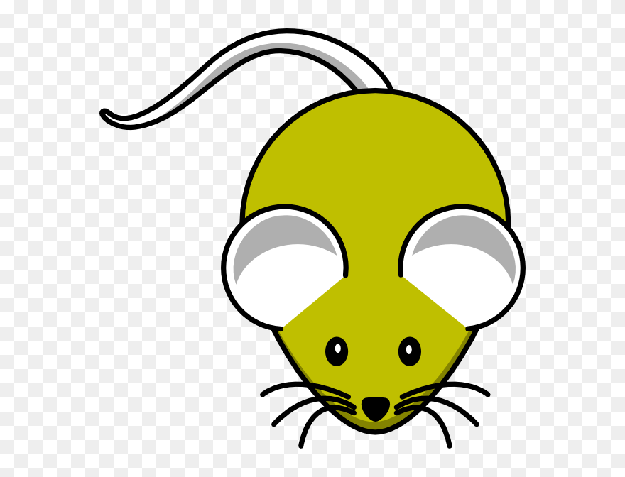 Transparent Mouse Running Clipart - Mouse Clip Art - Png Download