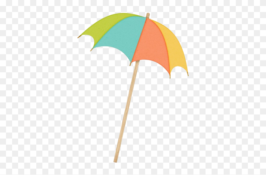 Summer Beach Umbrella Png File - Clip Art Transparent Png