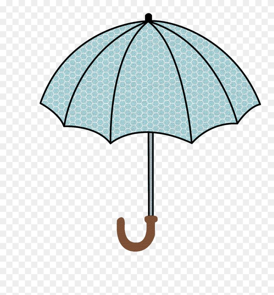 Transparent Beach Umbrella Clipart - Coloring Umbrella Drawing - Png Download