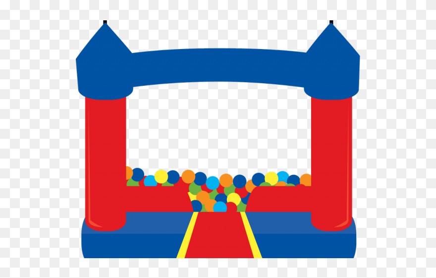 Transparent Background Bounce House Clip Art - Png Download