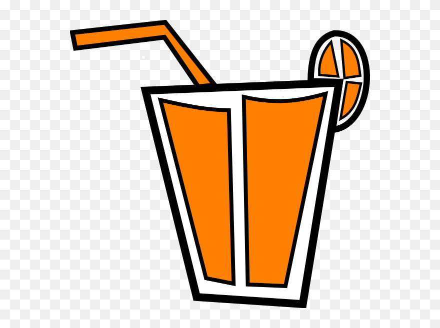 Cocktail Clip Art At - Orange Julius Clip Art - Png Download