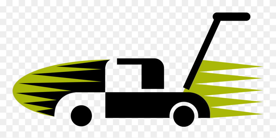 Vector Illustration Of Lawn Care Lawn Mower Cuts Grass - Lawn Mower Clipart