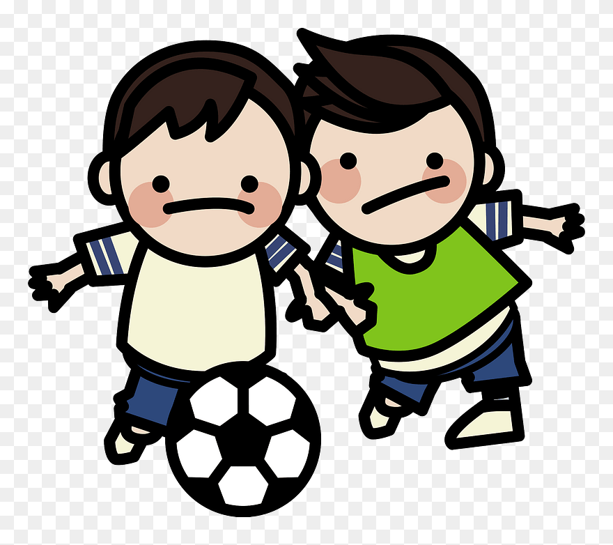 Soccer Sports Clipart - Cartoon - Png Download