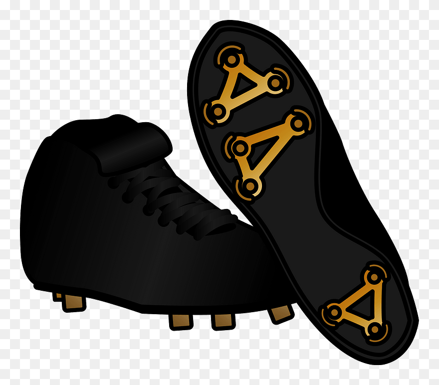 Soccer Foodball Spikes Clipart - サッカー スパイク イラスト 無料 - Png Download