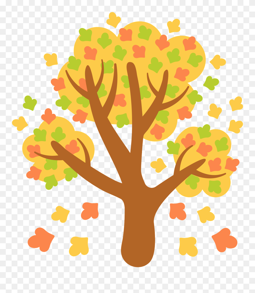 Fall Tree Clipart - Png Download