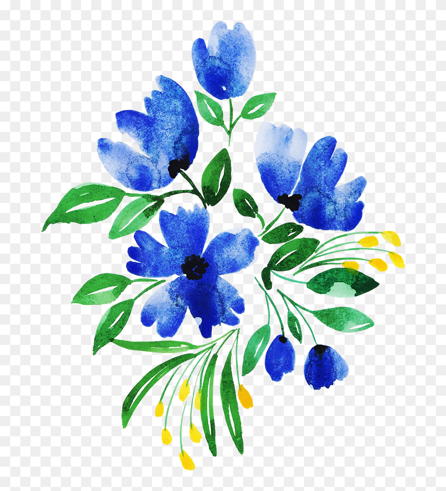 Flower Bunch Png Clipart