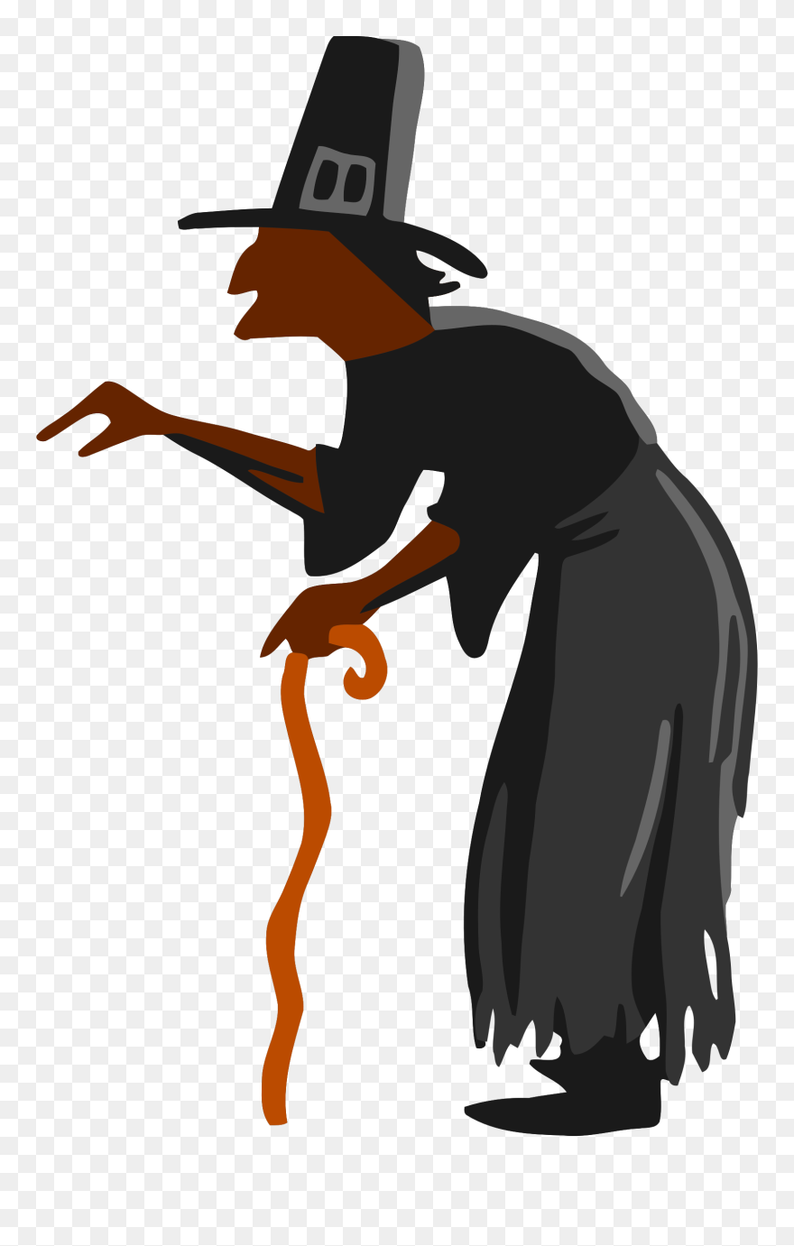 Witches Cat Clipart Picture Royalty Free Stock Witch - Hag Clipart - Png Download