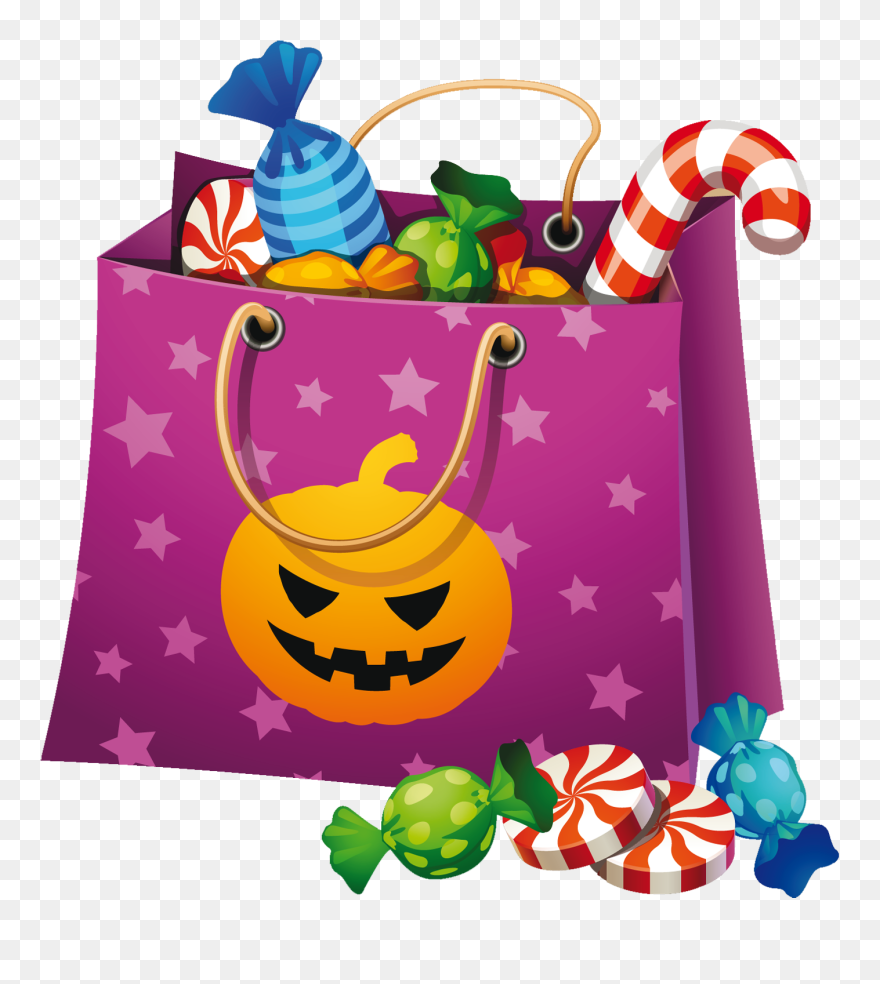 Halloween Candy Clipart - Candy Halloween Clipart - Png Download