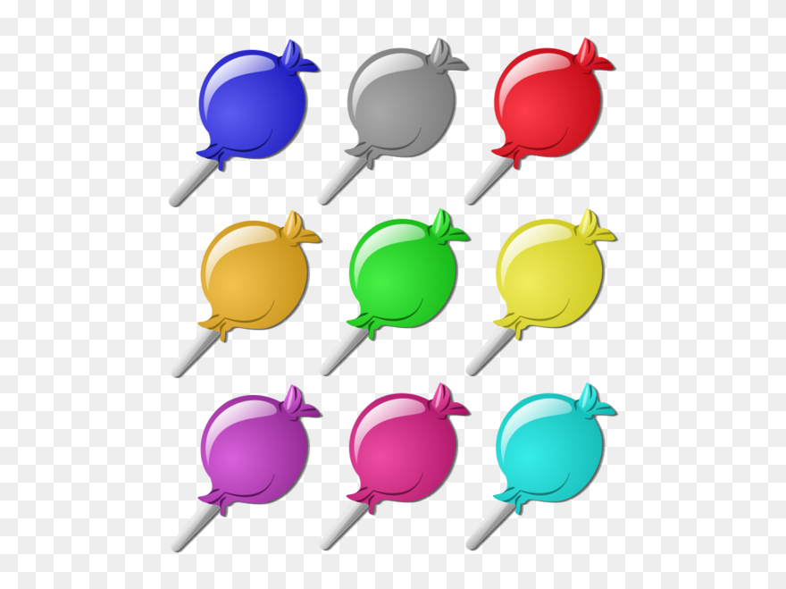 Transparent Candy Line Technology Clipart For Food - Lollipop Clip Art - Png Download