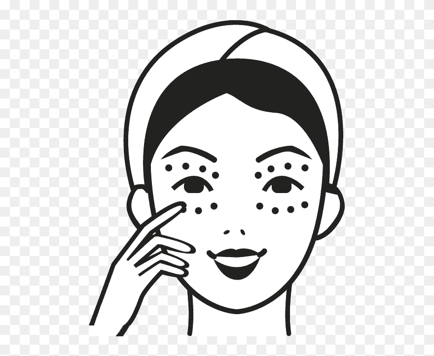 Acne Prone Skin Drawing Clipart