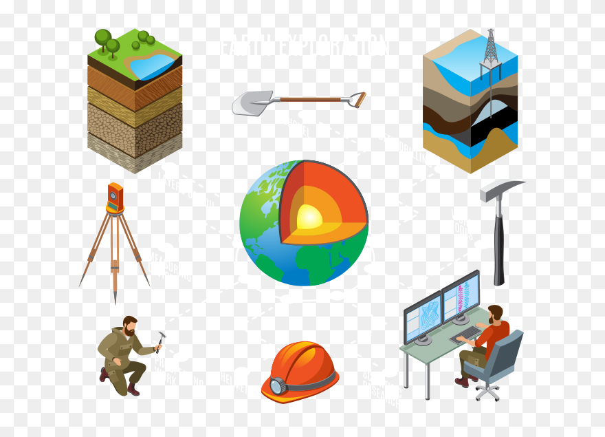 Geologist Vector Clipart