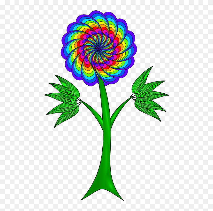 Paisley Flower 03 Clipart - Clip Art - Png Download